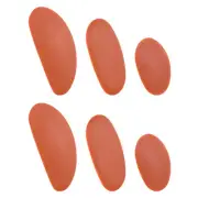 6pcs Pottery Ribs, Silicone Rubber Clay Ceramic Sculpting Tools Set