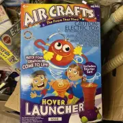 AIR CRAFTS HOVER LAUNCHER The foam That Flies Electric Toy Game New in sealed