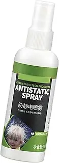 Static Spray, 100ml Anti Static Spray for Hair Women, Odor Eliminator, Fabric Spray Travel Size for Clothes, Fabrics, Linens, Blankets, Rugs