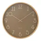 Karlsson Sencillo Wall Clock Green & Natural 40cm