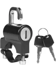 Universal Motorcycle Helmet Lock Anti-Theft Helmet Safety Lock Metal 22mm-26m...