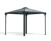 CANOPIA - Palermo 3 x 3 DIY Gazebo Kit Dark Grey Bronze