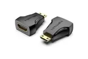 Vention AISB0 Mini HDMI Male to HDMI Female Adapter Black