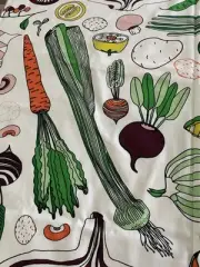 IKEA Fabric PAULIN MACHADO 2014 Farmers Market Cotton NEW 60" x 14 Feet