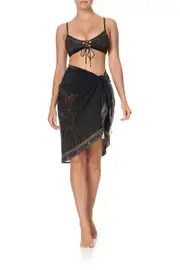 SHORT TASSEL SARONG COBRA KING