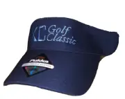 Pukka KC Kansas City Golf Classic Tri-Tech Visor OSFM BRAND NEW WITH TAGS Cotton