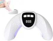 Nail Curing Light - UV Led Nail Lamp - U Shaped Design Portable Quick Drying Fingernail with Timer for Home Salon Desk Spa Camping