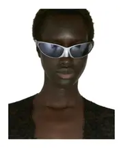 Balenciaga Eyewear Wrap-Around Sunglasses One size Black