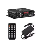 S-188 Power Amplifier 2.1CH 40Wx2+68W Stereo L+R Subwoofer Home Audio Device