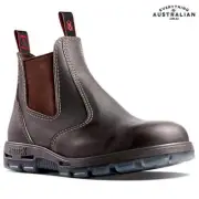 Redback Work Boot UBOK Dark Brown