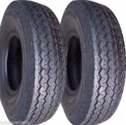 TWO 570x8, 570-8, 5.70x8, 5.70-8 Boat, Utility, Trailer Tires Load Range C 6 PLY