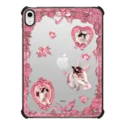 iPad 10.9-inch (10th gen) iPad Impact Case Heart Bow Cat