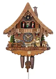 Engstler Quartz Cuckoo Clock - The Merry Beer Drinker AH 471 QMT NEW