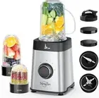 Sangcon Blenders and Food Processor Combo for Kitchen, 3 Cups & 2 Blades