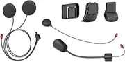 SENA 50C Universal Clamp Kit with Sound by Harman Kardon Speakers and Mic (50C-A0311), Black