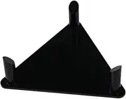 Triangle Ball Display Stand, Sports Ball Holder, Acrylic Ball Stand Triangle Display Stand Sports Ball Stand, Autographed Ball Game Use Ball Holder Portable Display Rack for Volleyball & Soccer