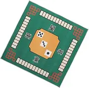 CHICAMPERA 1pc Mahjong Mat Anti- Cushion for Games Green Poker Table Cloth Backing Noise Reduction for Mahjong and Board Games