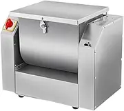 ASSYA Stainless Steel Dough Mixer, 5KG Capacity Desktop Dough Kneading Machine, Forward and Reverse Design
