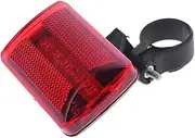 Bike Tail Light Bright Battery Powered LED Warning Headlight Lamp For Mountain Road Bike