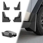 Mud Flaps Compatible with 2023 2024 Tesla Cybertruck Splash Guards 4PCS