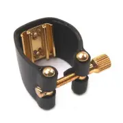 Brand New Saxophone Ligature For Alto Sax Accessories Black Mouthpiece