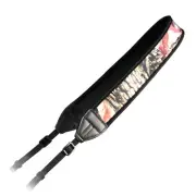 Camouflage High Elastic Anti-Slip Neoprene Camera shoulder grip Neck Strap Belt