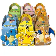 13x Pokemon Pikachu 2024 Lolly Loot Bag Box. Cake Bunting Cupcake Banner Flags