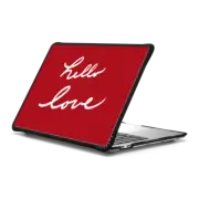 MacBook Pro 13-inch (M1 / M2 / Intel) Impact Case Hello Love Red