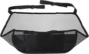 1pc Mesh Pocket between Seats Back Net Organizer Front Purse Holder for Car Purse for Kids Car Barrier of Backseat Pet Kids Car Back Bags Black Purse Backpack Child Storage
