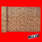 Bamboo Privacy Fence, Decorative Fence for Outdoor Privacy Screening, Natural ReedFencing, Home Decorations for Backyard/Patio/Garden/Restaurant/Yard, 2 3 4 5FT(1.85 * 9m(6.1 * 29.5ft))