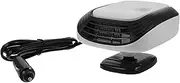 COMPUKAS Portable Car Heater Fast Heating Defogger Frost Remover for Vehicle Windshield Lightweight Convenient Heater for Winter Travel Efficient Vehicle Power Compatibility