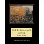 BLVD. DES CAPUCINES II: MONET CROSS STITCH PATTERN