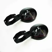 5" Side View Mirror Pair 2" Roll Bars Can-Am CanAm Can Am Maverick Commander