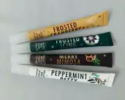 BATH & BODY WORKS LIP GLOSS FROSTED ICING CRANBERRY MERRY MIMOSA PEPPERMINT