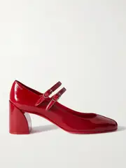 [Christian Louboutin] Christian Louboutin - Miss Jane 55 Patent-leather Pumps - Red - IT42 IT 42 Red
