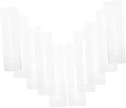 BESTYASH 10pcs Hair Extension Shield Guards Thick Insulation Heat Shield Protectors for Glue Applications Versatile Multi Hole Design for Safe Hair Extensions and Scalp Protection