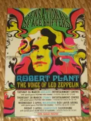 Robert Plant - Sensational Space Shifters - Aus Tour Poster 2013 - Led Zeppelin