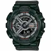 Casio G-Shock Metallic Green Chronograph Resin Mens Watch GMAS110MC-3A