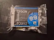 Epson Claria 99 Printer Ink Cartridge Cyan Exp 03/22