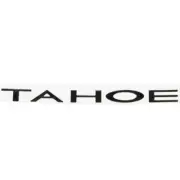 Tahoe Boat Raised Brand Decal 166246 | 23 1/2 x 1 5/8 Inch Black