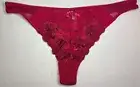 E et D 1341TB Elegant Embroidered Lace String Panties 8,10,12,14,16 XS,S,M,L,XL
