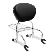12" Backrest Sissy Bar Luggage Rack Fit For Indian Chief Classic 2014-2018 15 16