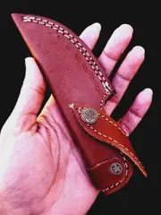 GENUINE LEATHER HANDMADE KNIFE SHEATH FOR FIXED BLADE KNIFE HOLSTER 2723