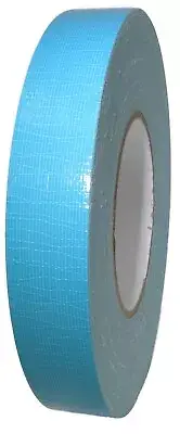 T.R.U. Industrial Duct Tape. Waterproof UV Resistant Teal Blue 1.5 in X 60 Yd.