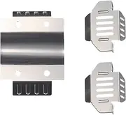 DJCRAWLER 1/24 Chassis Armor Metal Guard 3PCS Set for FMS FCX24 Crawler Truck, Stainless Steel Protection Plate Accessories for Axles, Girders