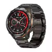GPS Smart Watch Compass Altimeter Barometric 5ATM Waterproof AMOLED Mens Watches