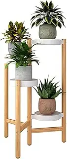 Flower Display Stand,Tiered Metal Plant Stands Indoor Outdoor,4 Tier Flower Pot Plant Shelf Tall Plant Stand,Modern Corner Flower Holder Display Rack for Patio Garden Balcony Living Room,A