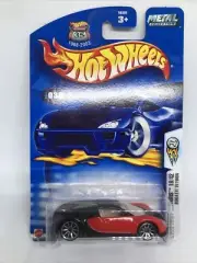 Hot Wheels 2003 First Editions Bugatti Veyron Red 18/42 #30 Made in Malaysia New