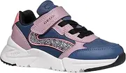 [Geox] J Loftus Girl A Sneaker, 10 UK Child Pink, Pink, 10.5 US