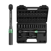 37pcs Bike Torque Wrench Set, Inch Pound Torque Wrench 1/4 Inch Drive, Bike T...